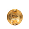 Chanel CC Gold Plated Round Clip On Earrings Secondhand