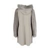 Secondhand Emporio Armani Shearling Coat with Hoodie - '10s