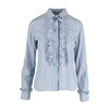 Secondhand Gio Moretti Shirt with Ruffles - '10s