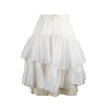 Secondhand Collection Privée Velvet and Lace Pleated Dress - '90s
