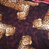 Secondhand Salvatore Ferragamo Poised Leopards Silk Scarf