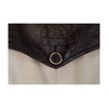 Secondhand Antonio Croce Leather Sleeve Trench Coat - '10s