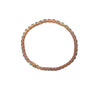 Secondhand Vintage 18K Gold Graduated Emerald Tennis Bracelet - '80s