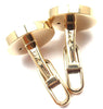 Bulgari Mother Of Pearl Yellow Gold Cufflinks Secondhand