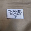 Secondhand Chanel Beige Bouclé Wool Miniskirt - '90s