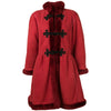 Mario Borsato Red Shearling Coat - '80s Second hand