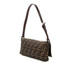 Fendi Zucca Canvas Flap Pochette Secondhand