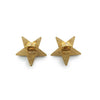 Chanel Star Clip Earrings GP secondhand