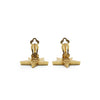 Chanel Star Clip Earrings GP secondhand