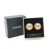 Chanel Artificial Pearl Logo Clip Earrings secondhand