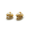 Chanel Artificial Pearl Logo Clip Earrings secondhand