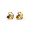 Chanel Artificial Pearl Logo Clip Earrings secondhand