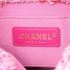Chanel CHANEL Matelasse Drawstring Bucket Bag 2WAY Shoulder Bag Fabric Pink Used Women Secondhand