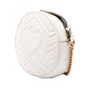 Gucci Mini GG Marmont Matelasse Calfskin Round Crossbody Secondhand