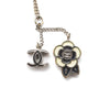 Chanel CC Logo Camellia Pendant Necklace secondhand