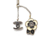 Chanel CC Logo Camellia Pendant Necklace secondhand