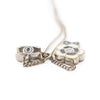Chanel CC Logo Camellia Pendant Necklace secondhand
