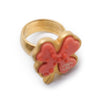Chanel Four Leaf Clover Ring GP secondhand