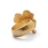 Chanel Four Leaf Clover Ring GP secondhand