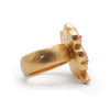 Chanel Four Leaf Clover Ring GP secondhand