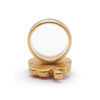Chanel Four Leaf Clover Ring GP secondhand