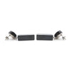 Chanel CC Logo Bicolor Pendant Earrings secondhand