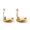 Chanel Lion Button Clip-On Earrings GP secondhand