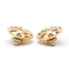 Chanel Lion Button Clip-On Earrings GP secondhand