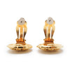 Chanel Lion Button Clip-On Earrings GP secondhand