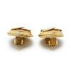 Chanel CC Logo Round Clip-On Earrings GP secondhand