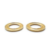 Chanel Hoop Clip-On Earrings GP secondhand