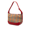Burberry Haymarket Check Canvas Shoulder Bag Secondhand