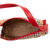 Burberry Haymarket Check Canvas Shoulder Bag Secondhand