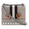 Fendi Vitello Liberty Lucido Catalan Small Mirror Hypnoteyes Studded Kan I Crossbody Secondhand
