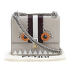 Fendi Vitello Liberty Lucido Catalan Small Mirror Hypnoteyes Studded Kan I Crossbody Secondhand