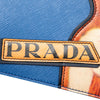 Prada Limited Edition Saffiano Face Art Print Light Frame Crossbody Secondhand