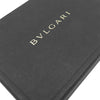 Bvlgari Grained Calfskin Logo Clip Key Case Secondhand