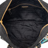 Prada Printed Canvas Venezia Shoulder Bag Secondhand