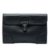 Bottega Veneta Intrecciato Trimmed Nappa Slide Lock Clutch Secondhand