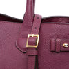 Burberry Medium Leather and House Check Banner Satchel Secondhand