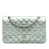 Chanel Medium Classic Metallic Lambskin Double Flap Secondhand