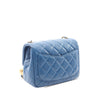 Chanel Mini Square Classic Lambskin Pearl Crush Single Flap Secondhand