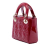 Dior Mini Patent Cannage Lady Dior Secondhand