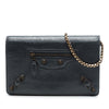 Balenciaga Lambskin Motocross Giant 12 Wallet on Chain Secondhand