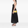 Fendi Mini Bicolor Nappa Apolo Chain Baguette Shoulder Bag Secondhand