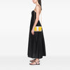 Fendi Mini Bicolor Nappa Apolo Chain Baguette Shoulder Bag Secondhand