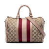 Gucci Medium GG Canvas Web Joy Boston Bag Secondhand