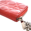 Dior Small Patent Cannage Lady Dior Voyageur Coin Purse Secondhand