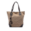 Gucci GG Canvas GG Charm Tote Secondhand
