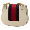 Gucci Small Calfskin Web Linea Butterfly Totem Crossbody Secondhand